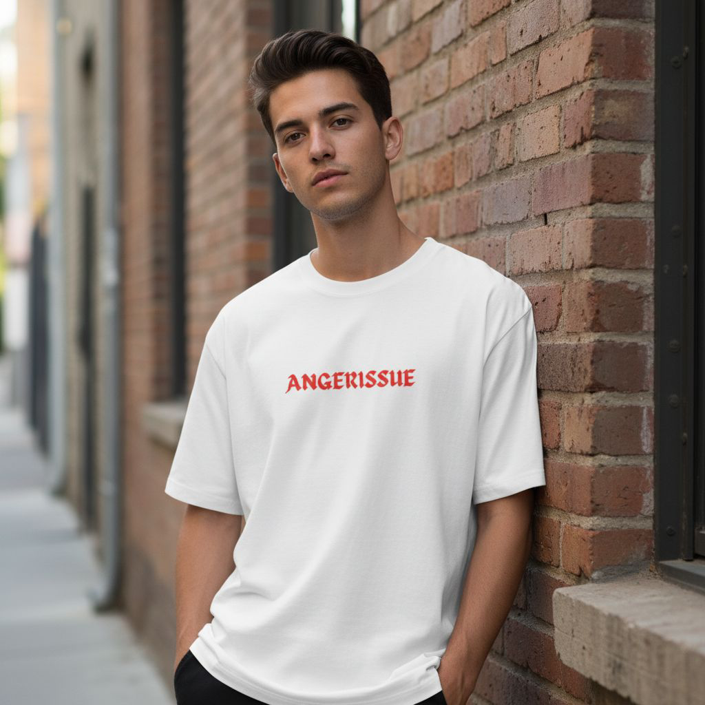 ANGERISSUE UNISEX OVERSIZED CLASSIC T-SHIRT